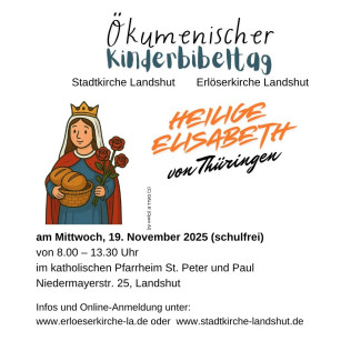 Kinderbibeltag Elisabeth von Thüringen