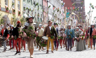 Die Reisigen bei der Landshuter Hochzeit